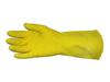16-Mil Yellow Flock Lined Latex Gloves